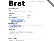 Tablet Screenshot of brat-lang.org
